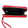 AR New York Women's Wallet with Wristlet Strap, Red