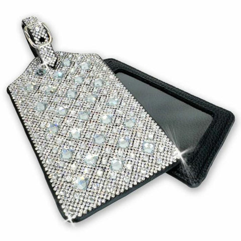 Jacqueline Kent Crystal Adjustable Luggage Tag