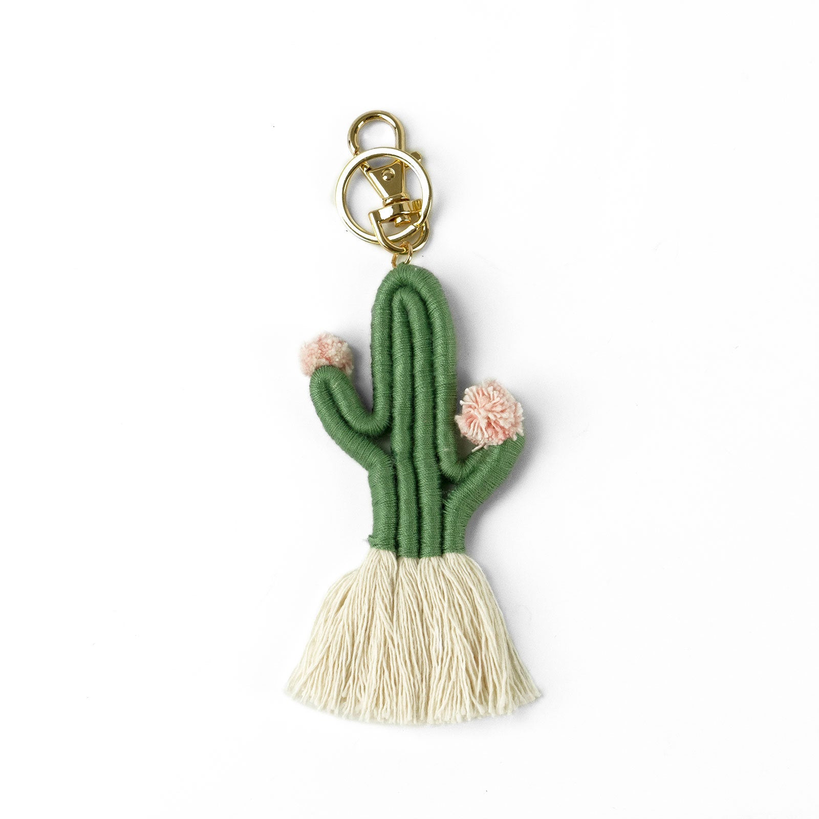 Olivia Moss Yucatan Macrame Charm Keychain