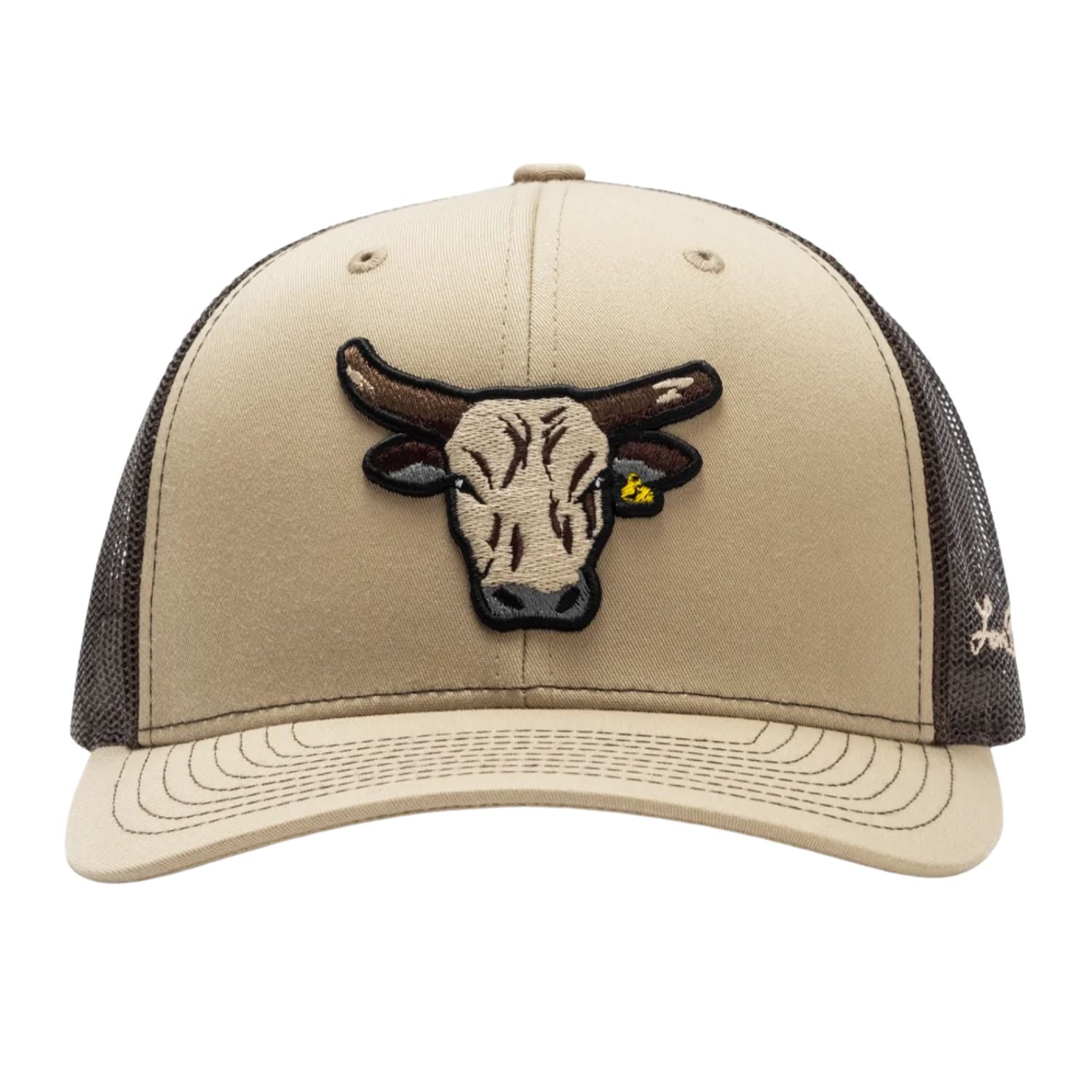 Lane Frost Desperado Bull Logo Patch Adjustable Snap Back Mesh Cap Hat