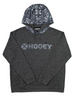 Hooey Mens "Lock-Up" Grey with White Logo Hoody