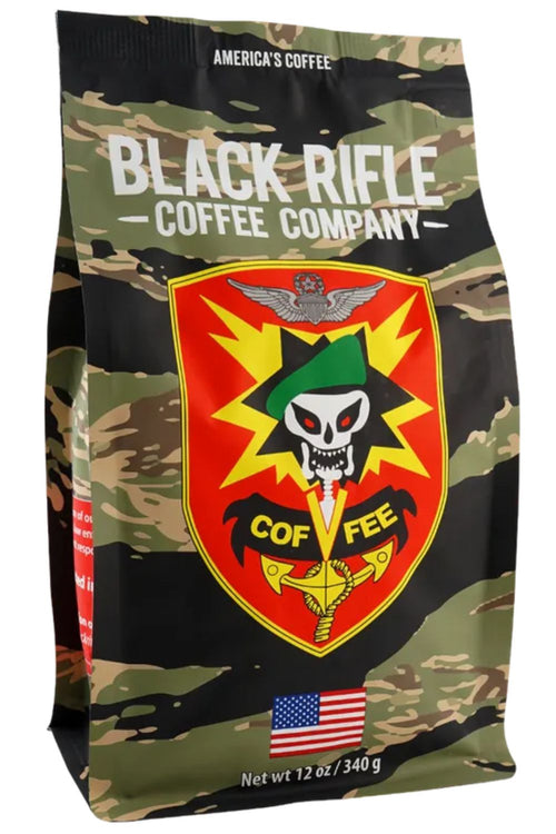 Black Rifle Coffee Company, MACV, Medium Roast, Whole Bean, 12oz Bag