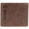 Hooey Mens Classic Smooth Leather Bifold Wallet