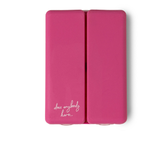 Everything's Fine Pill & Vitamin Case by Crush, Magnetic Closure & Fun Relatable Stickers!