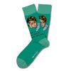 Two Left Feet Retro Remix Adult Sock, Small Feet