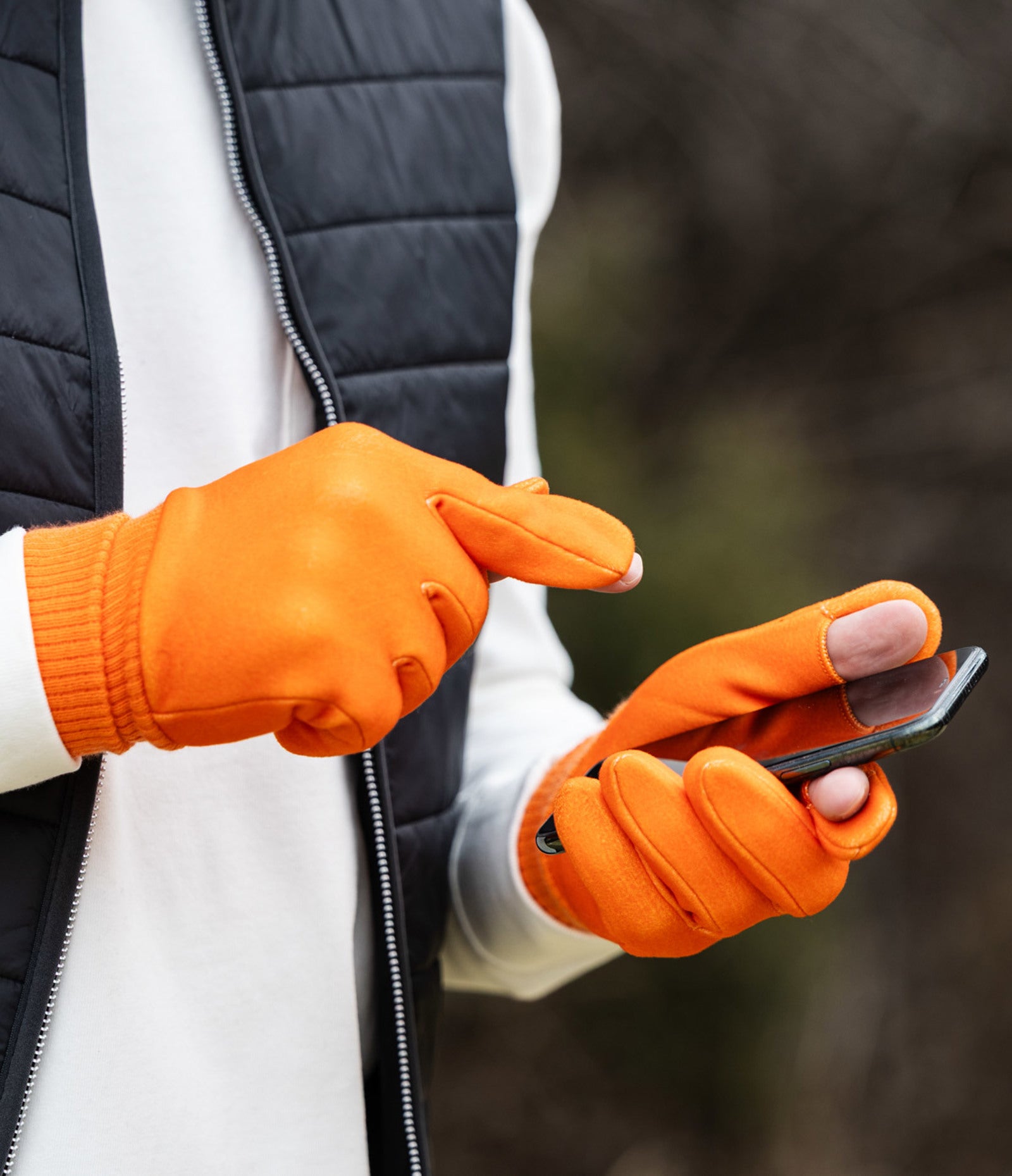 Britt's Knits Unisex Pro Tip Tactical Gloves Woodsman Collection