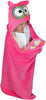 Lazy One Kid's Owl Hooded Critter Blanket