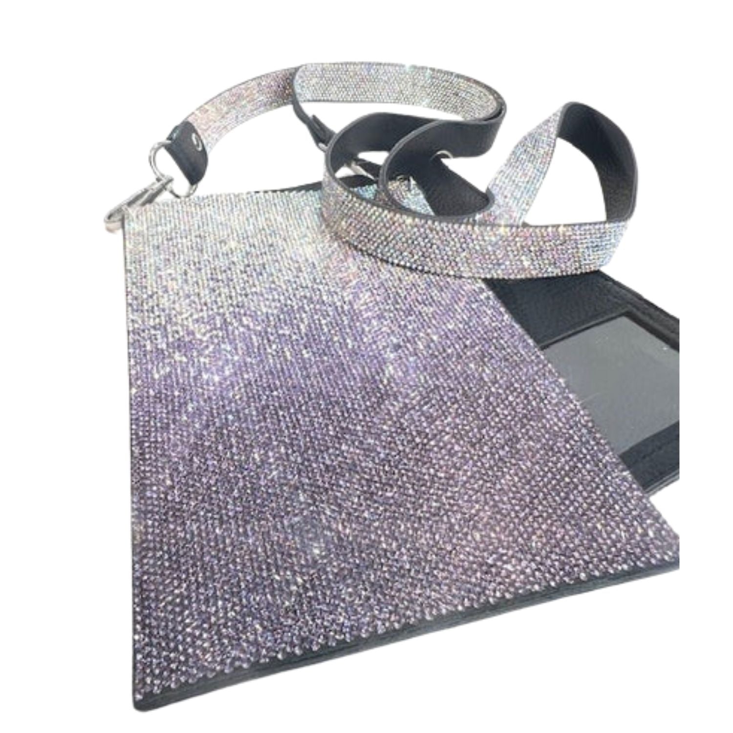 Jacqueline Kent Crystal Cellphone Crossbody Purse
