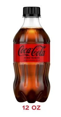 Coke, Coca-Cola, Zero Sugar - 12 fl oz