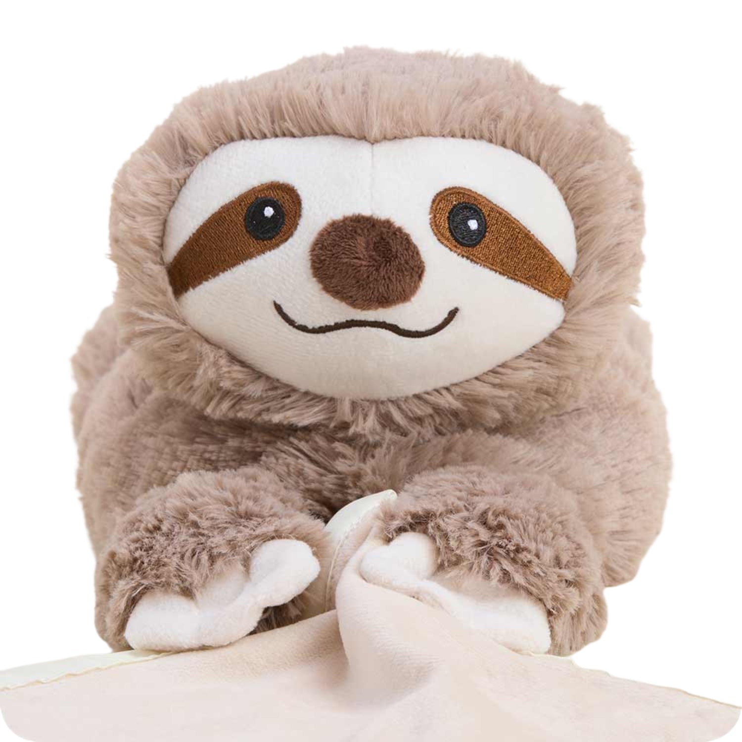 Warmies Heatable Lavender Scent Cozy 13" Plush, Sloth Blankie