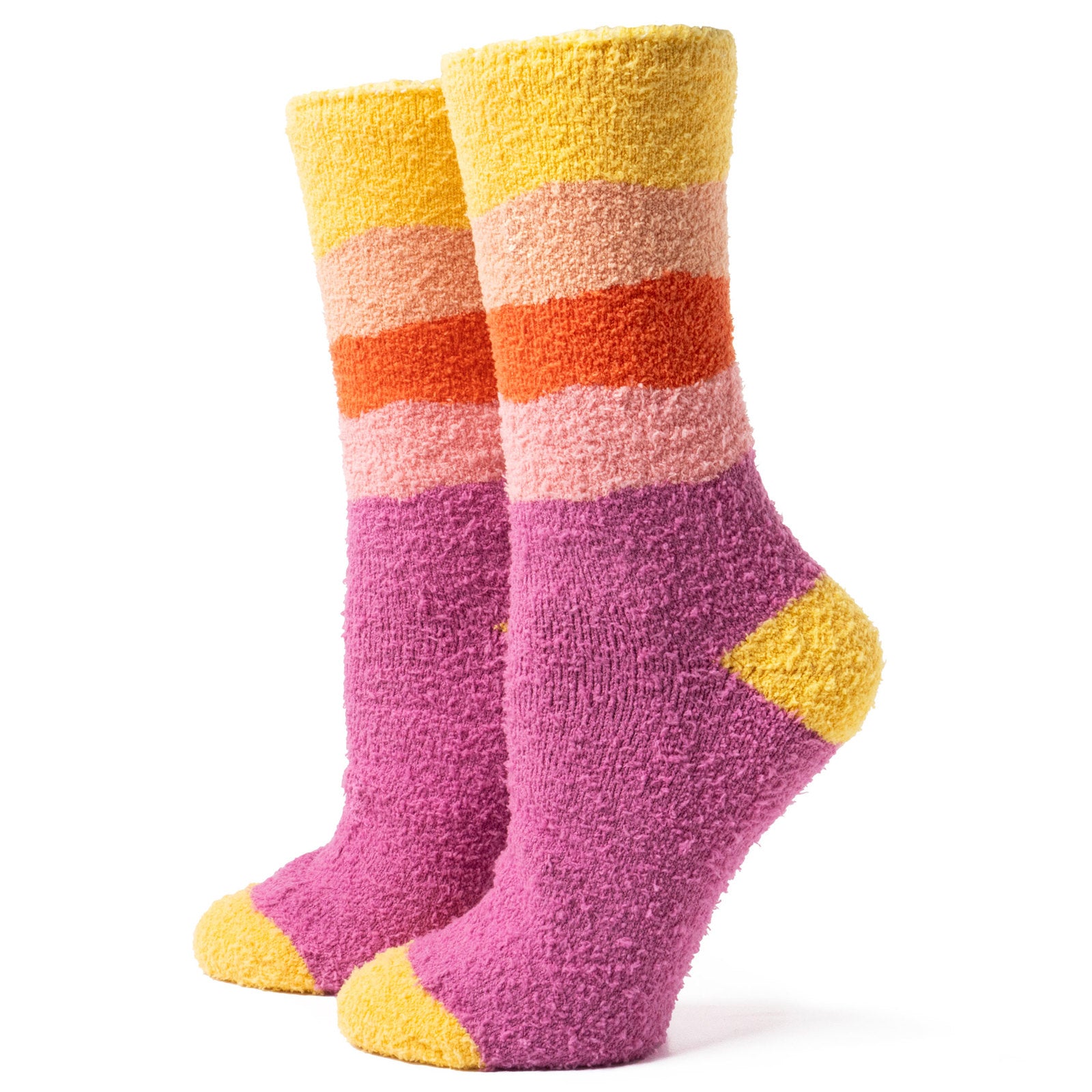 Two Left Feet Womens Medium-Heavy Weight Super Soft Patterned Socks