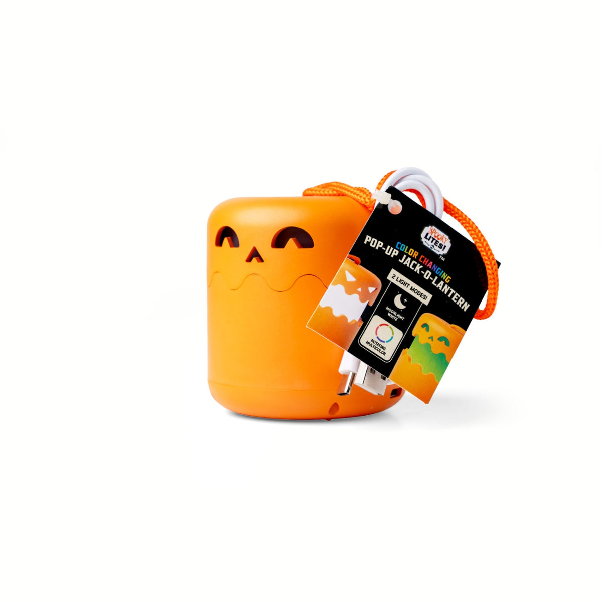 Spooky LITES! Color Changing Pop-Up Jack-O-Lantern Halloween Light