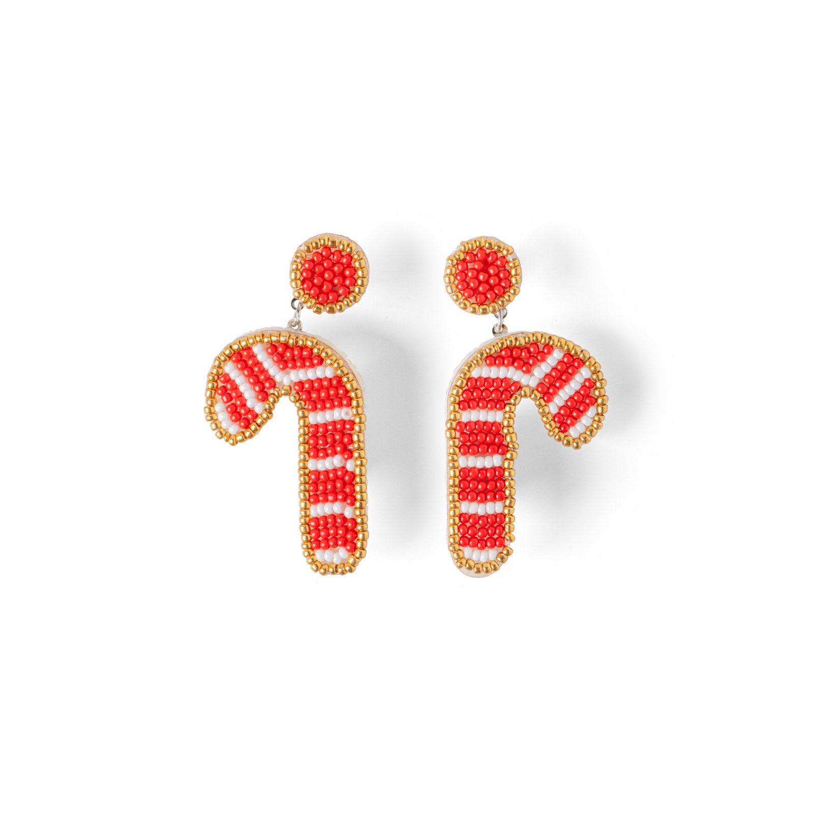 Soul Stacks Womens Holiday Spirit Beaded Earrings