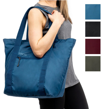 FITKICKS Hideaway Packable Duffle Bag Tote
