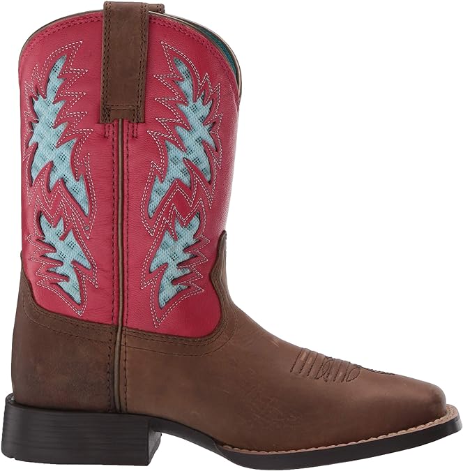 Ariat Kid's Cowboy VentTEK Western Leather Boot