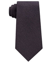 Calvin Klein Men's Solid Neck Tie (BlackBronze, ONE SIZE)