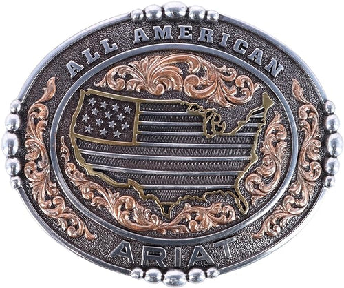 Ariat Mens Oval All American Belt Buckle