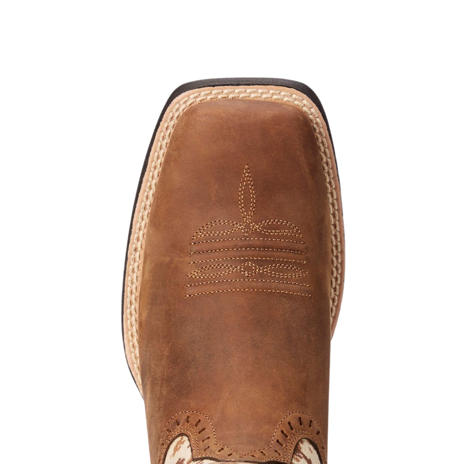 Ariat Womens Round Up Patriot Western Leather Boot