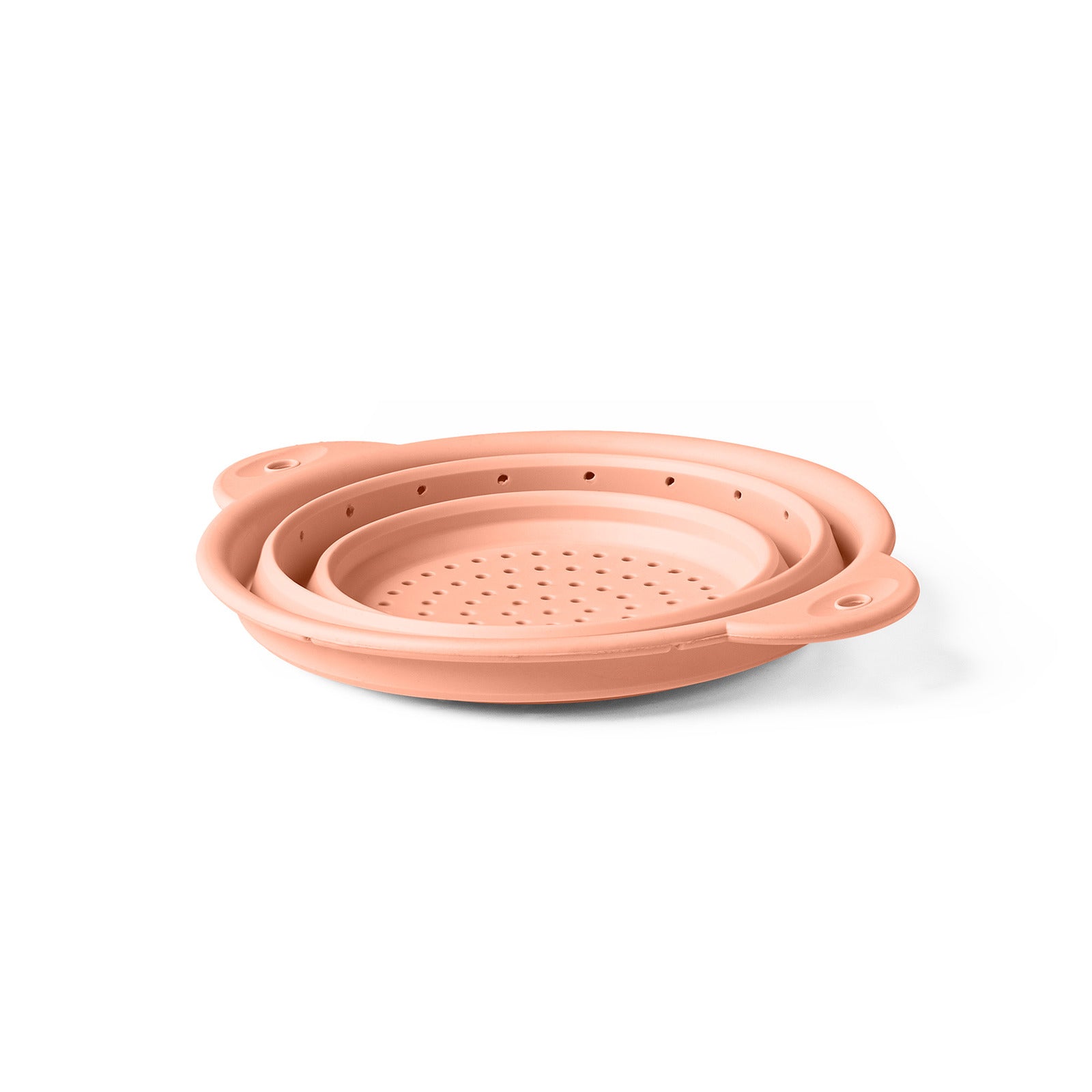 Krumbs Kitchen Collapsible High-Heat Resistant Silicone Strainer