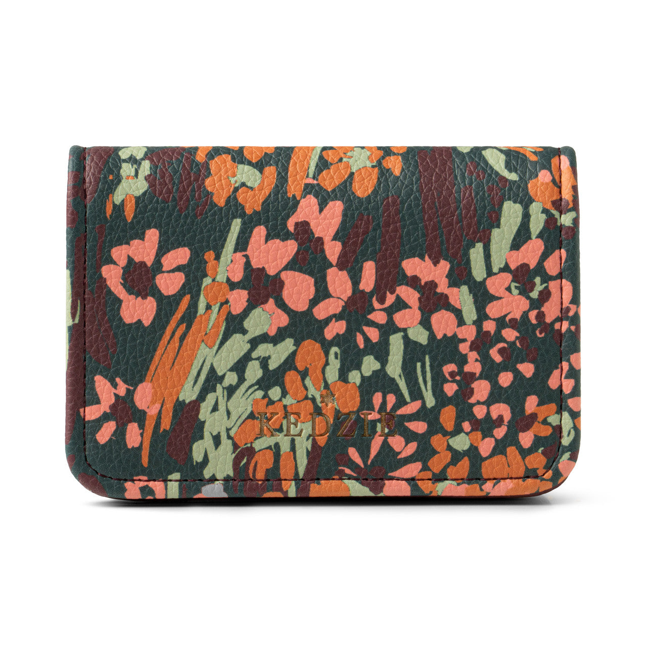 Kedzie Womens Essentials Only Mini Clutch Cash and Card Wallet