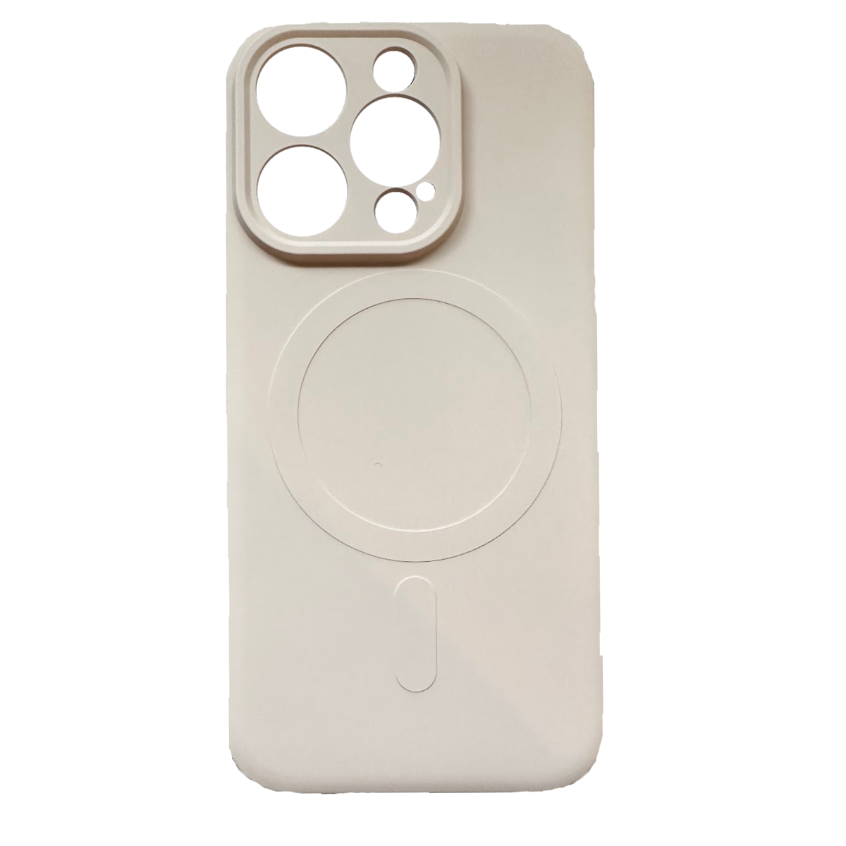 Silicone Case IPhone 15, 15 Pro & 15 Pro Max Magnetic Wireless Compatible