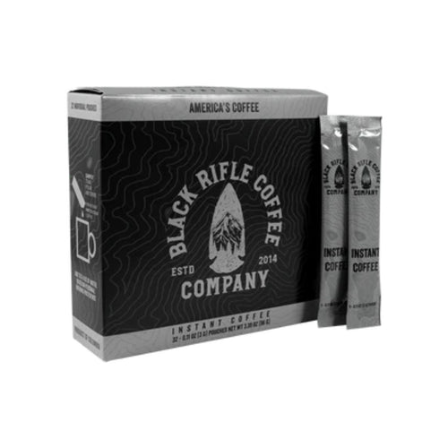 Black Rifle Coffee Company Instant Coffee, 32 Count (0.11 oz Pouches)