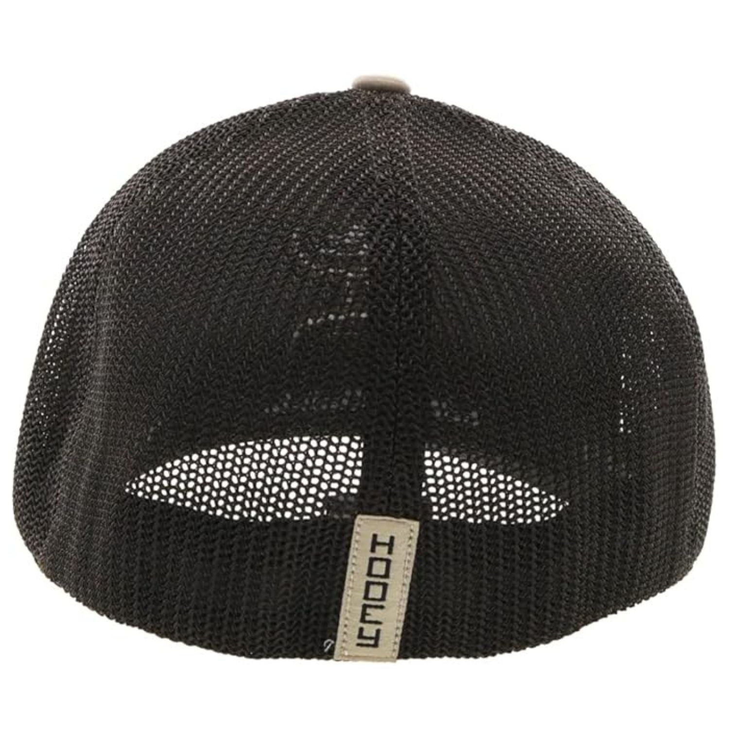 Hooey Mens Coach Flexfit Hat Mesh Back Patch Hat, Tan/Brown