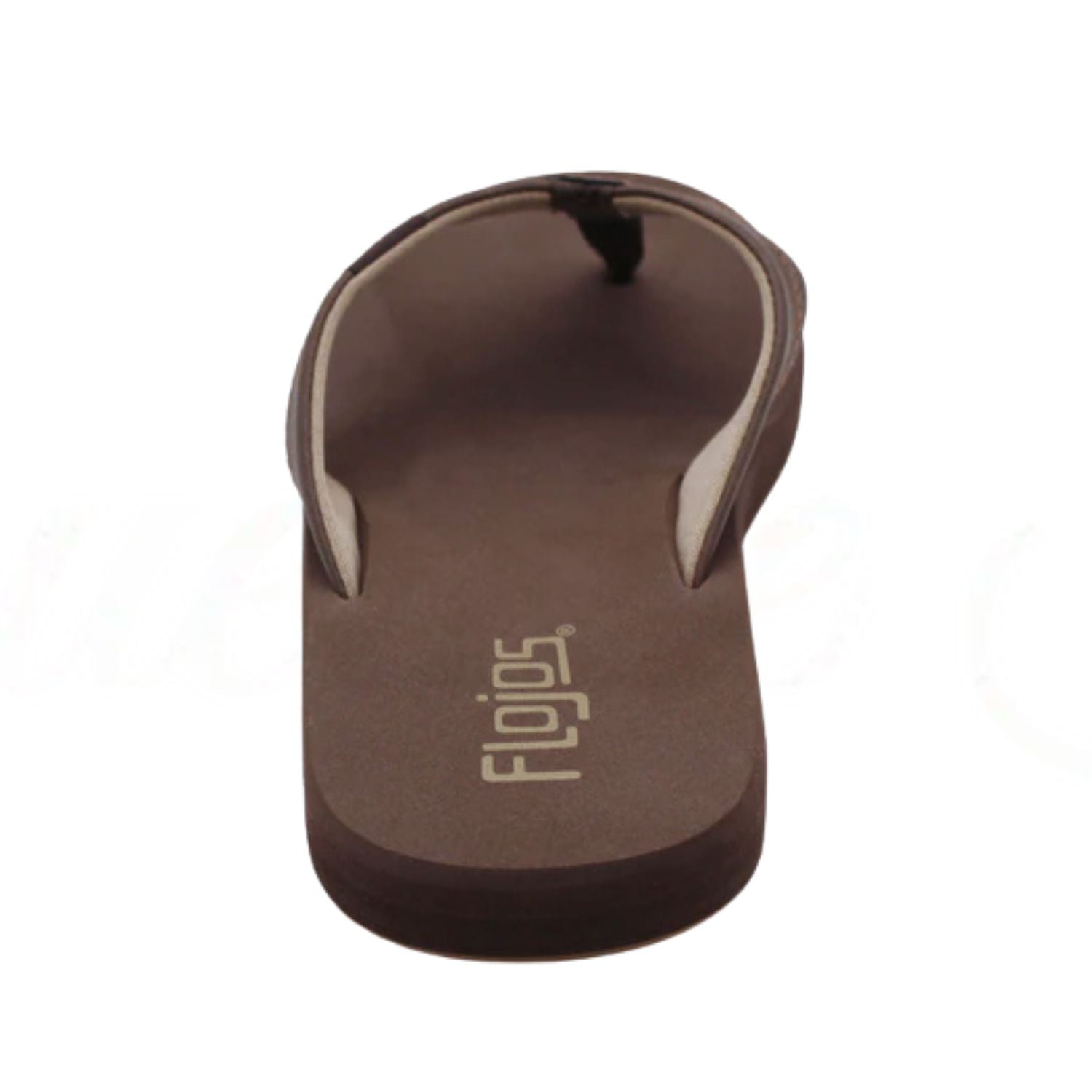 Flojos Mens Ryan Arch Support Slip On Flip Flop Sandals, Chestnut