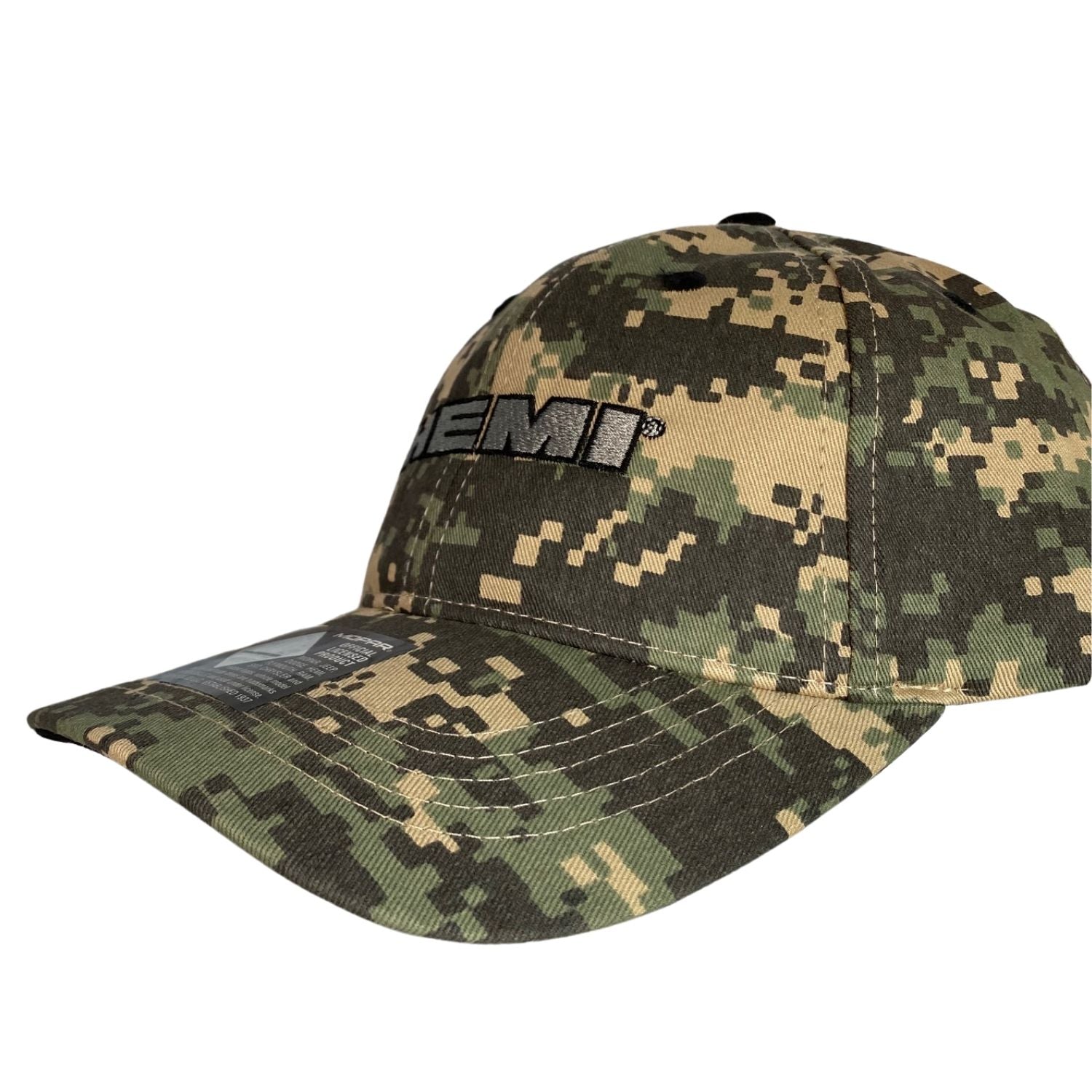 Capsmith Mens Adjustable Performance Automobile Baseball Cap Hat, Digital Camo
