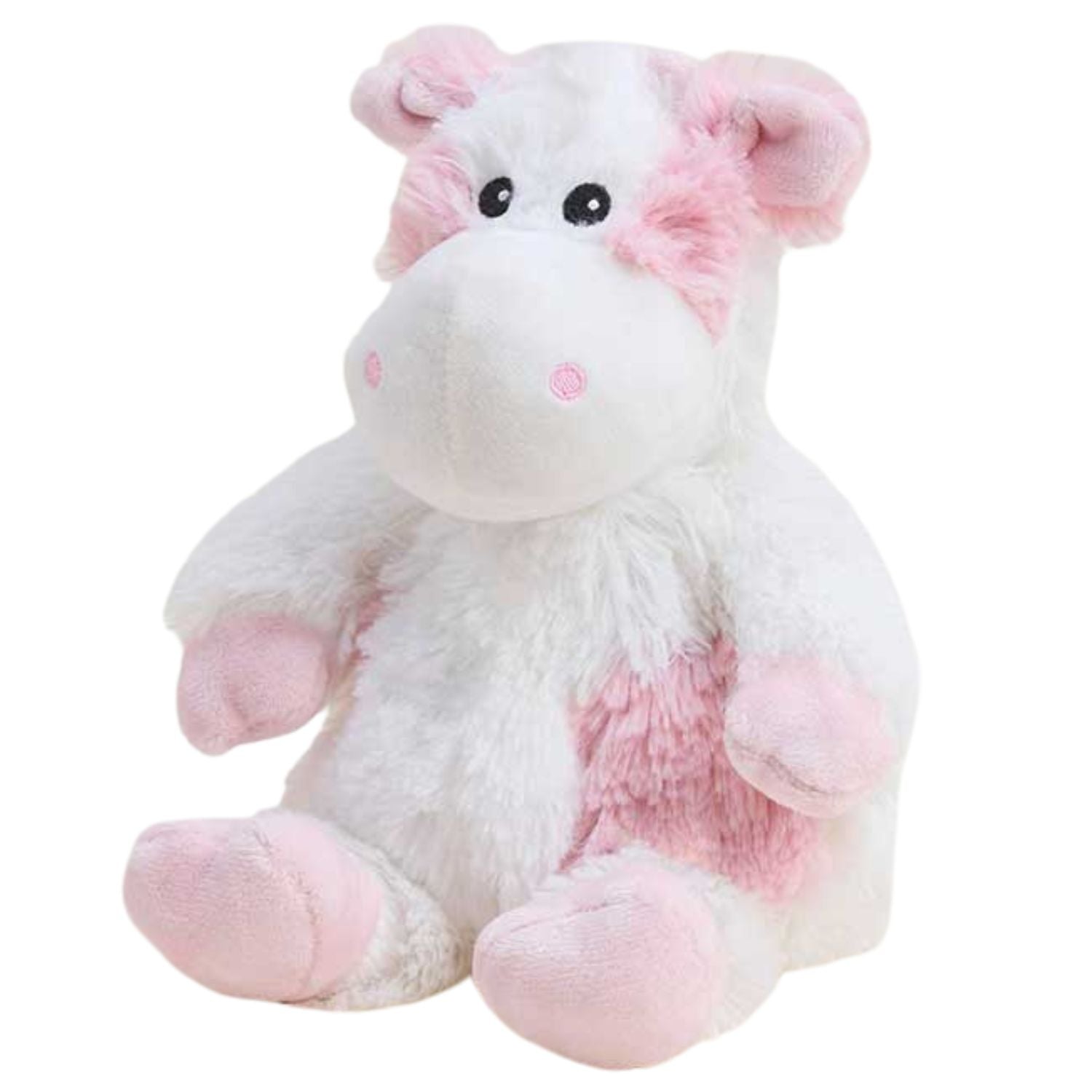 Warmies Juniors Heatable Lavender Scent Cozy 9" Plush, Strawberry Cow