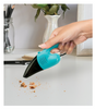 Modern Monkey Desk Vacuum Mini Crumb Catcher, Blue or Pink