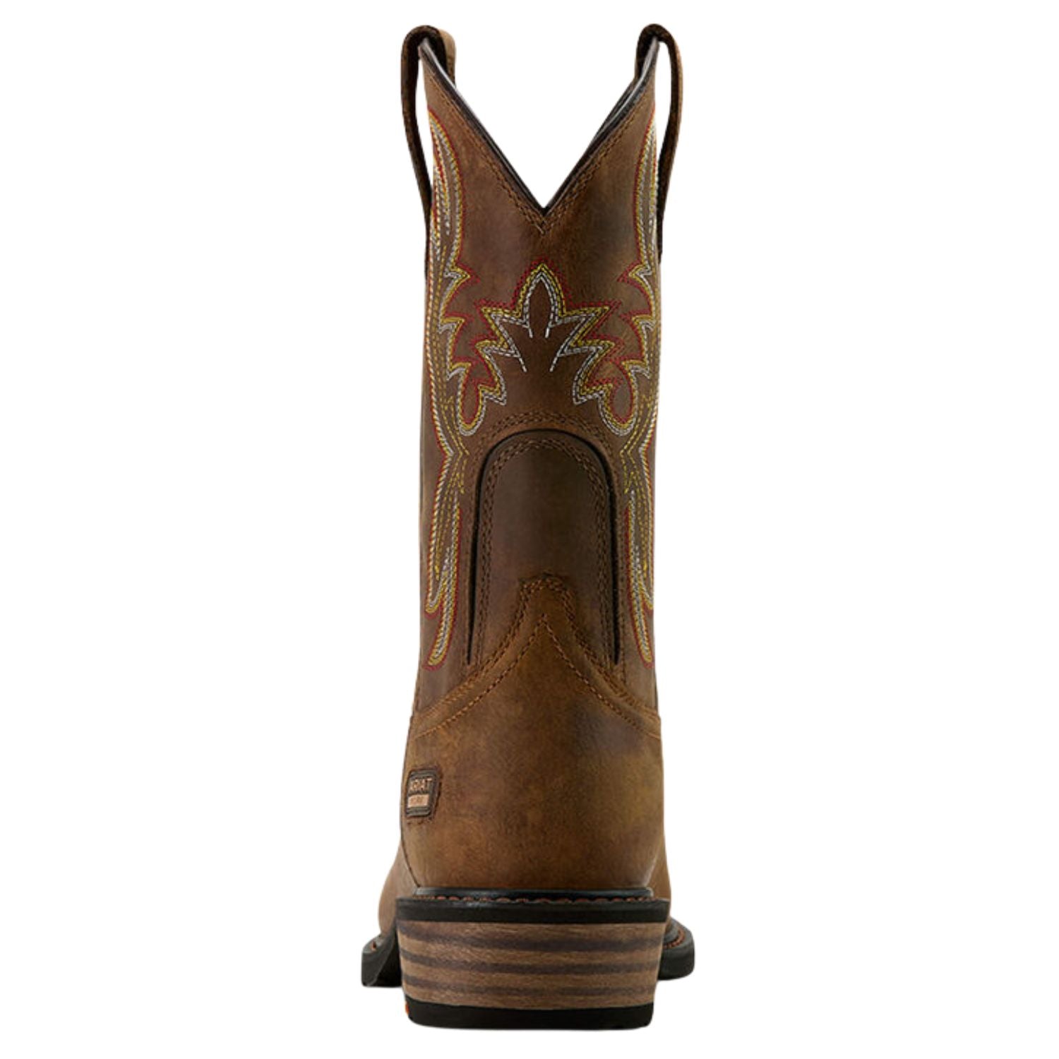 Ariat Mens Ironside Square Steel Toe Electrical Hazard Western Leather Work Boot