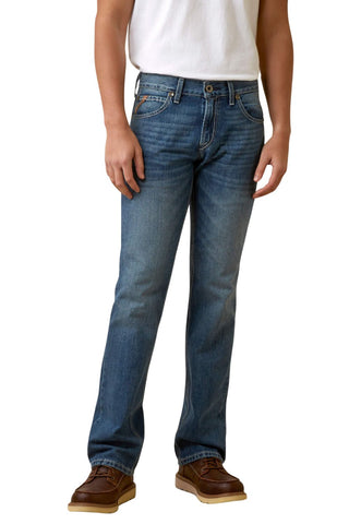 Ariat Mens M5 Straight Fit Straight Leg Swagger Denim Jeans