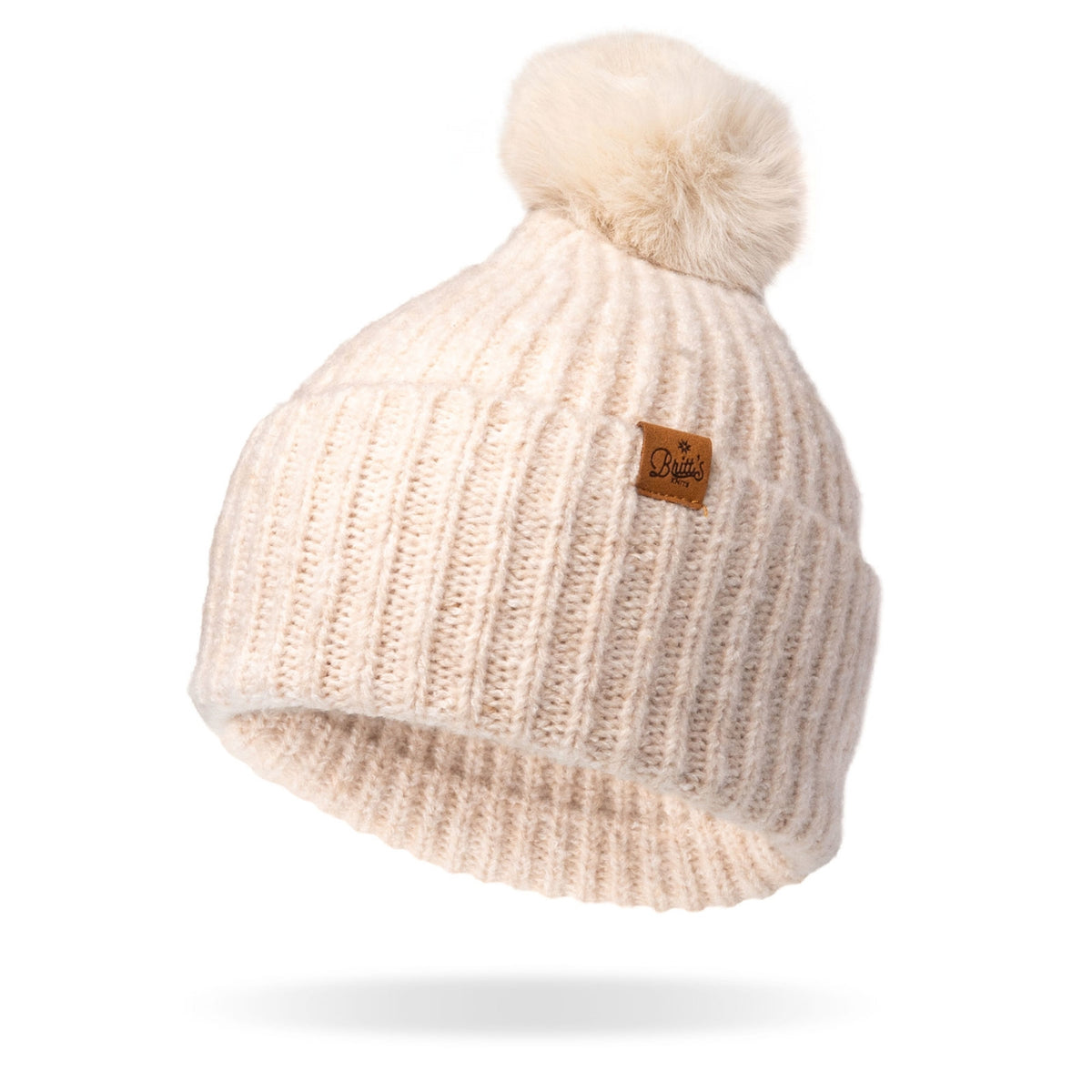 Britt's Knits Wool Blend Kindred Pom Hat