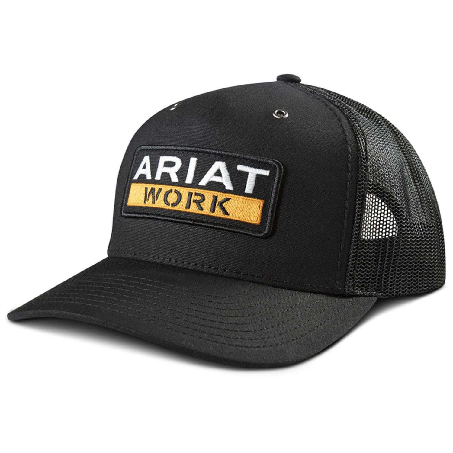 Ariat Mens Work Logo Patch Richardson 112 Adjustable Snapback Cap Hat