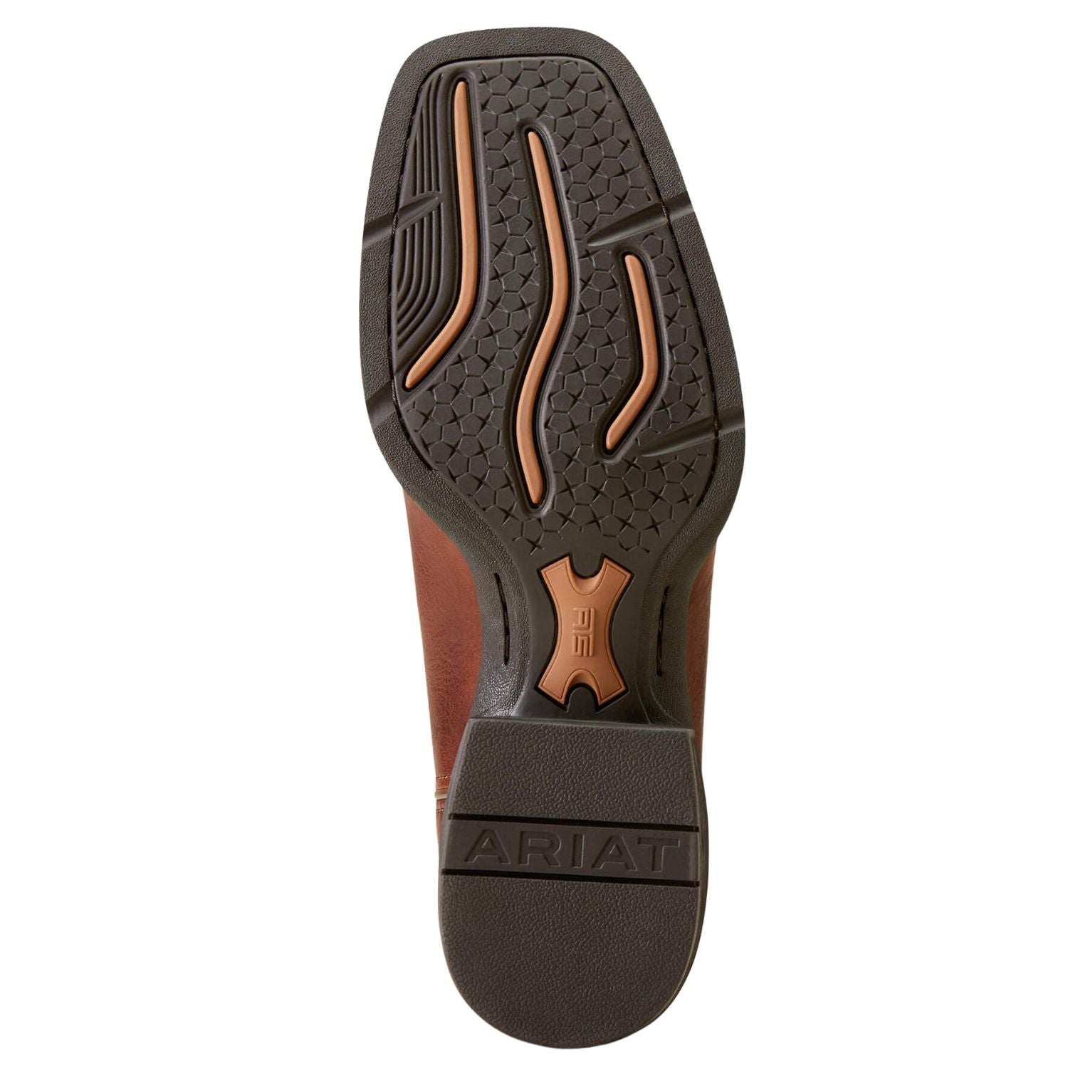 Ariat Mens Sport Wide Square Toe Western Leather Boots