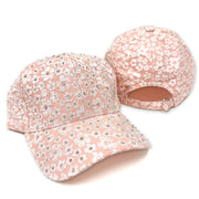 Jacqueline Kent Womens Adjustable Strap Ballcap Hat, Pink