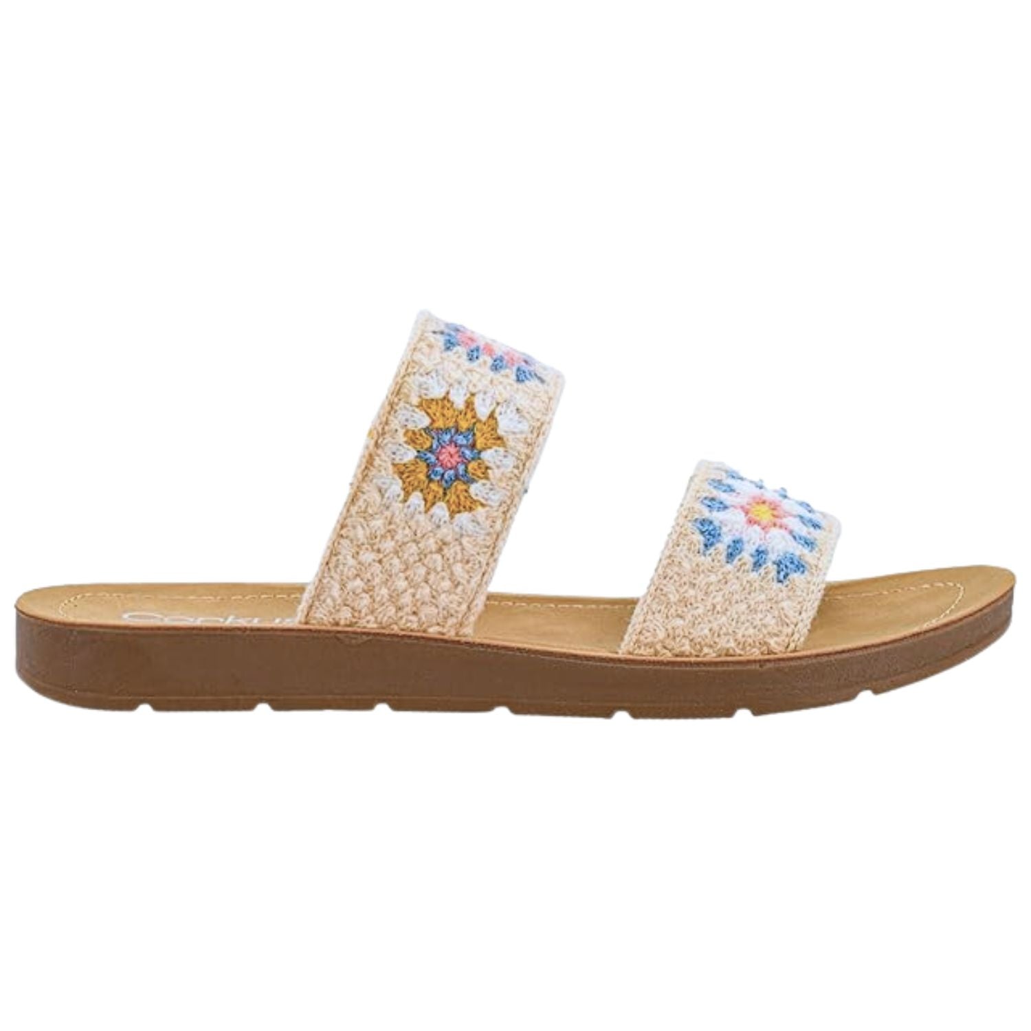 Corkys Womens Toodles Slip On Sandal, Pastel Pink