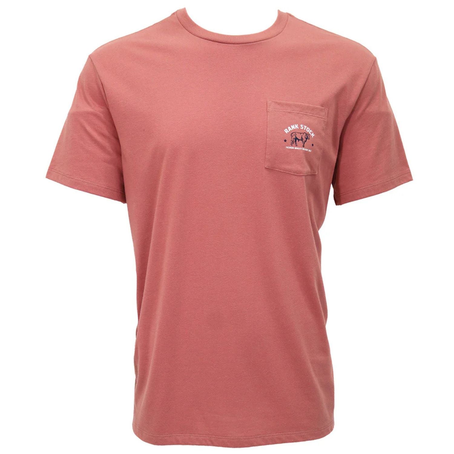 Hooey Mens Charbray Light Mahogany Crew Neck Short Sleeve T-Shirt