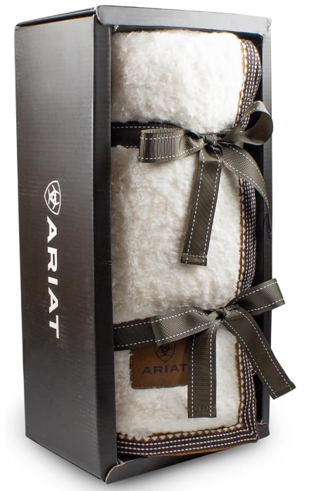 Ariat Snuggle Blanket, 50” x 60”, Gift Boxed, Appaloosa