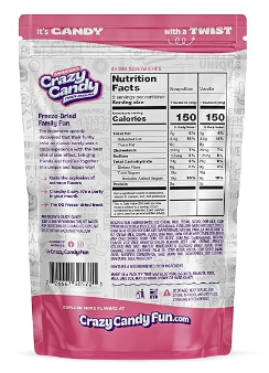 Andersen's Crazy Freeze Dried Candy - Astro Sandwiches, 2 Ice Cream Sandwiches