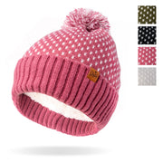 Britt's Knits Arrow Pattern Highland Pom Hat