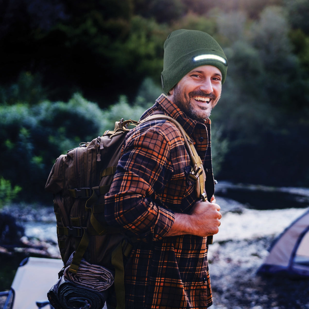 Night Scope Night Watch Rechargeable LED Beanie