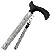 Jacqueline Kent Butterfly Adjustable Crystal Rhinestone Fashion Sugar Walking Cane