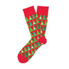 Two Left Feet Holiday Christmas Adult Sock, Small Feet