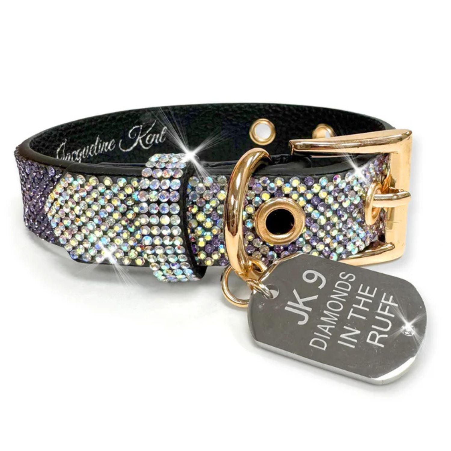 Jacqueline Kent Crystal Embellished Dog Collar, Small