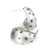 Jacqueline Kent Small Tear Drop Rhinestone Earring, Silver