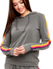 FITKICKS '76 Women's Long Sleeve Varsity Hoodie