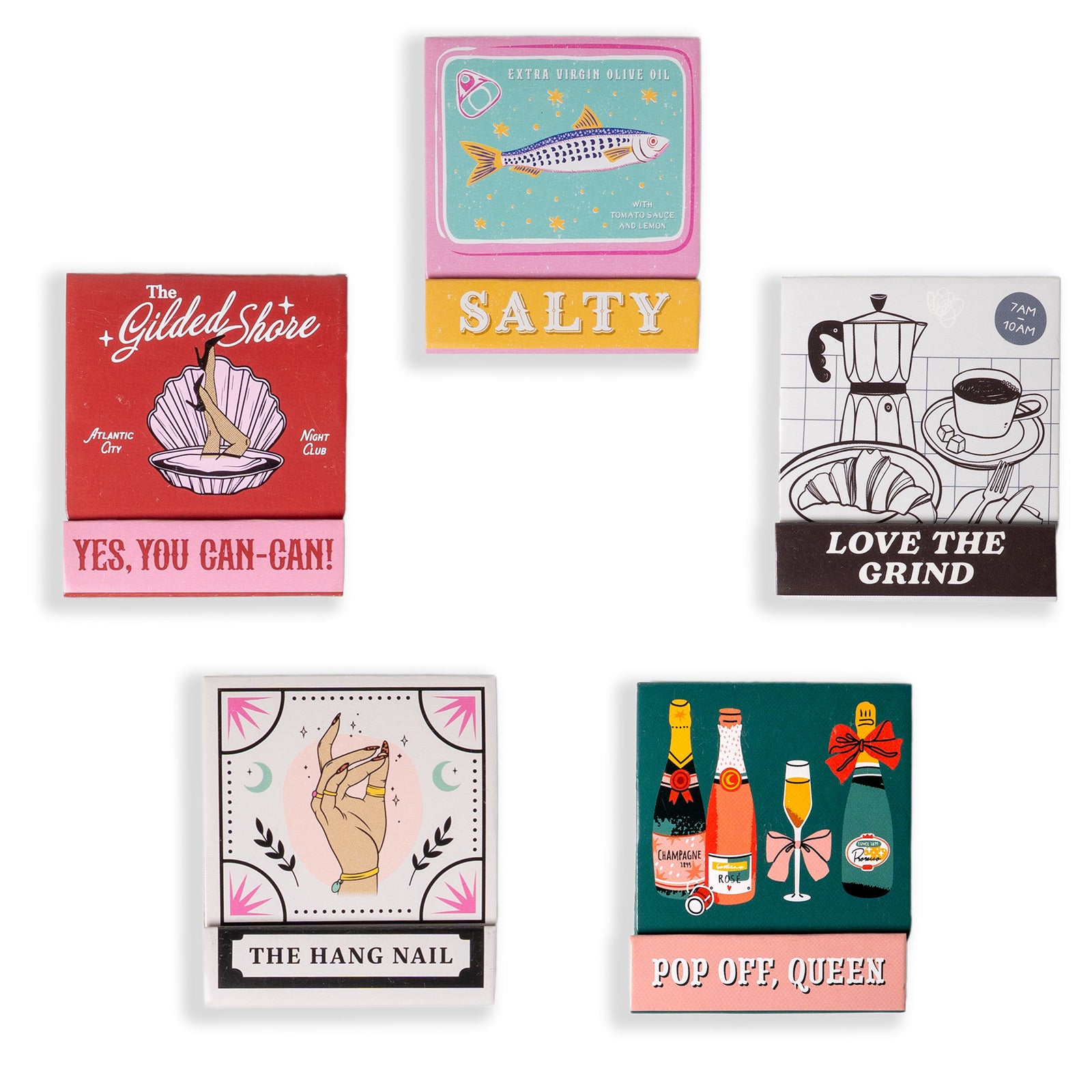 Crush On A Tear Matchbook Pocket-Sized Nail Files