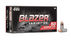 CCI Blazer 9mm Ammo Luger 115Gr FMJ, 3509, 50 Rounds